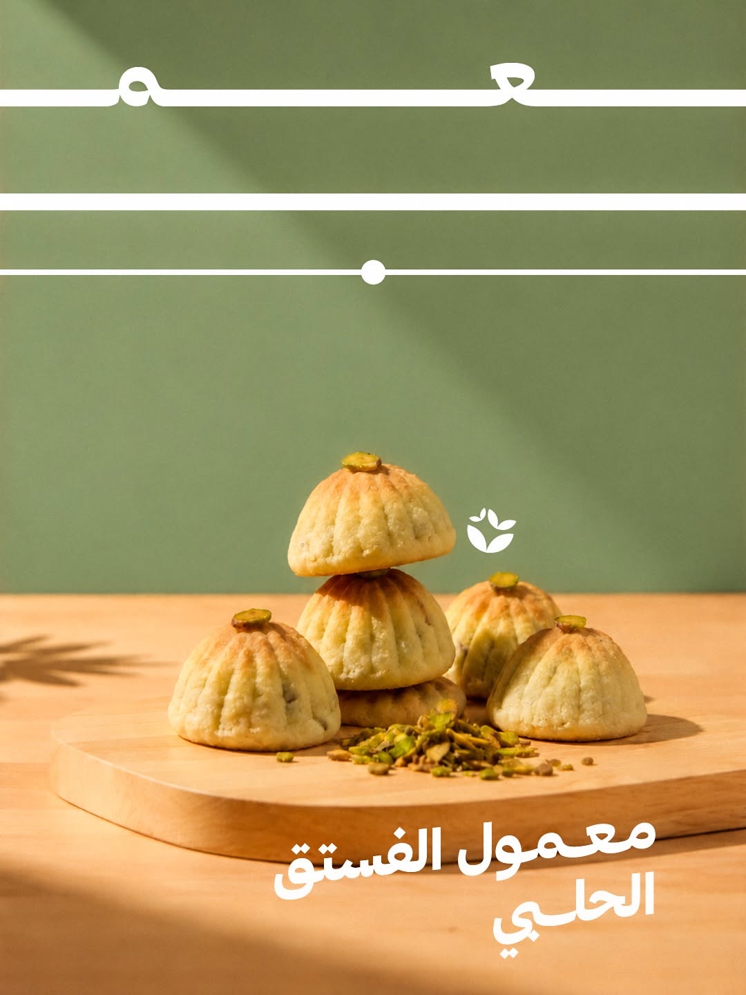 معمول الفستق الحلبي